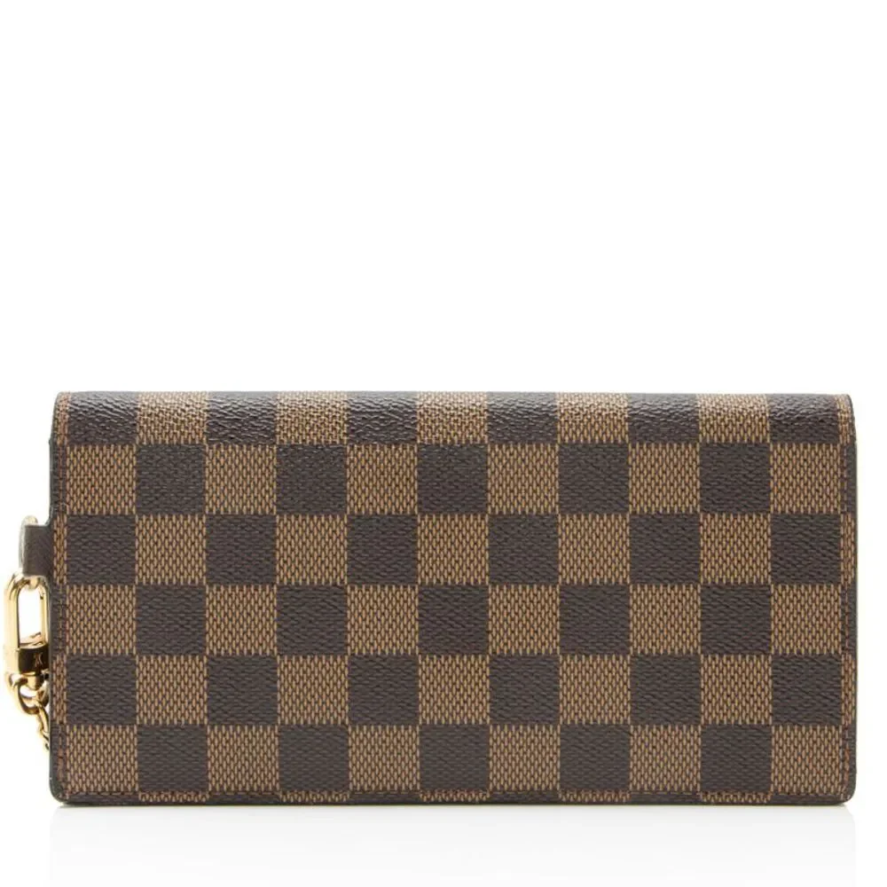 Louis Vuitton Vintage Damier Ebene Accordeon Wallet